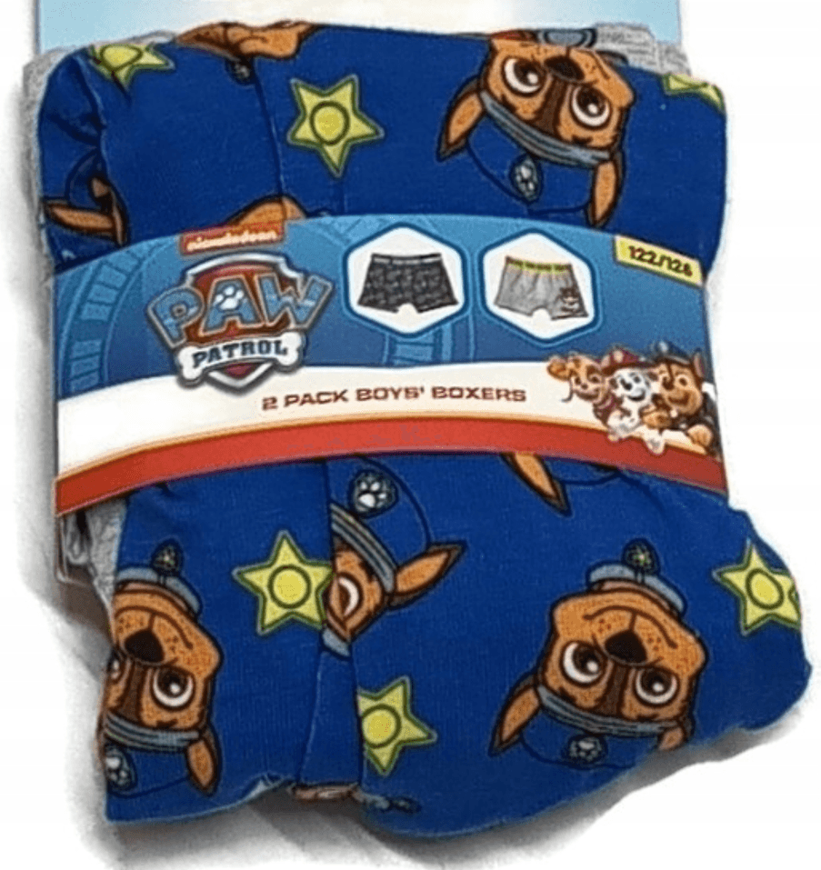 Paw Patrol Jungen Boxershorts – 2er-Pack – Gr. 98/104 bis 122/128