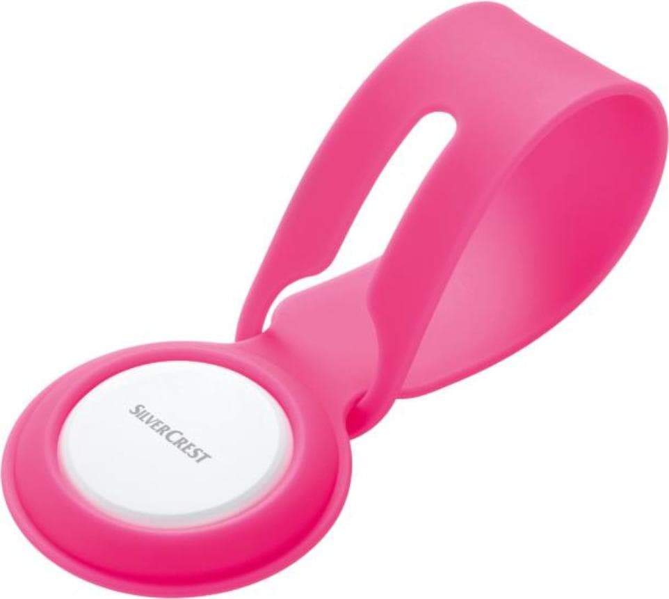 Silvercrest Smart Tag Finder Air Tag kompatibel mit Apple Find my Phone  Pink