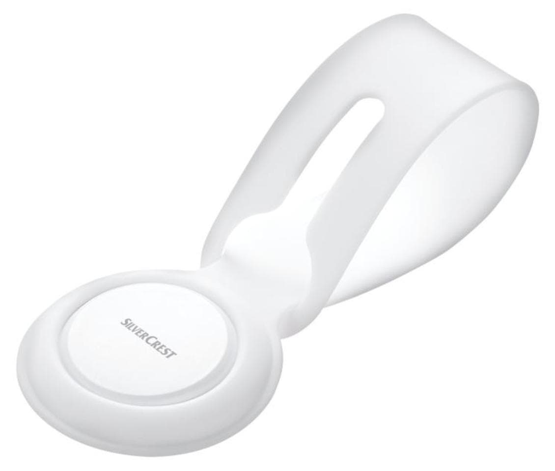 Silvercrest Smart Tag Finder Air Tag kompatibel mit Apple Find my Phone  Weiß