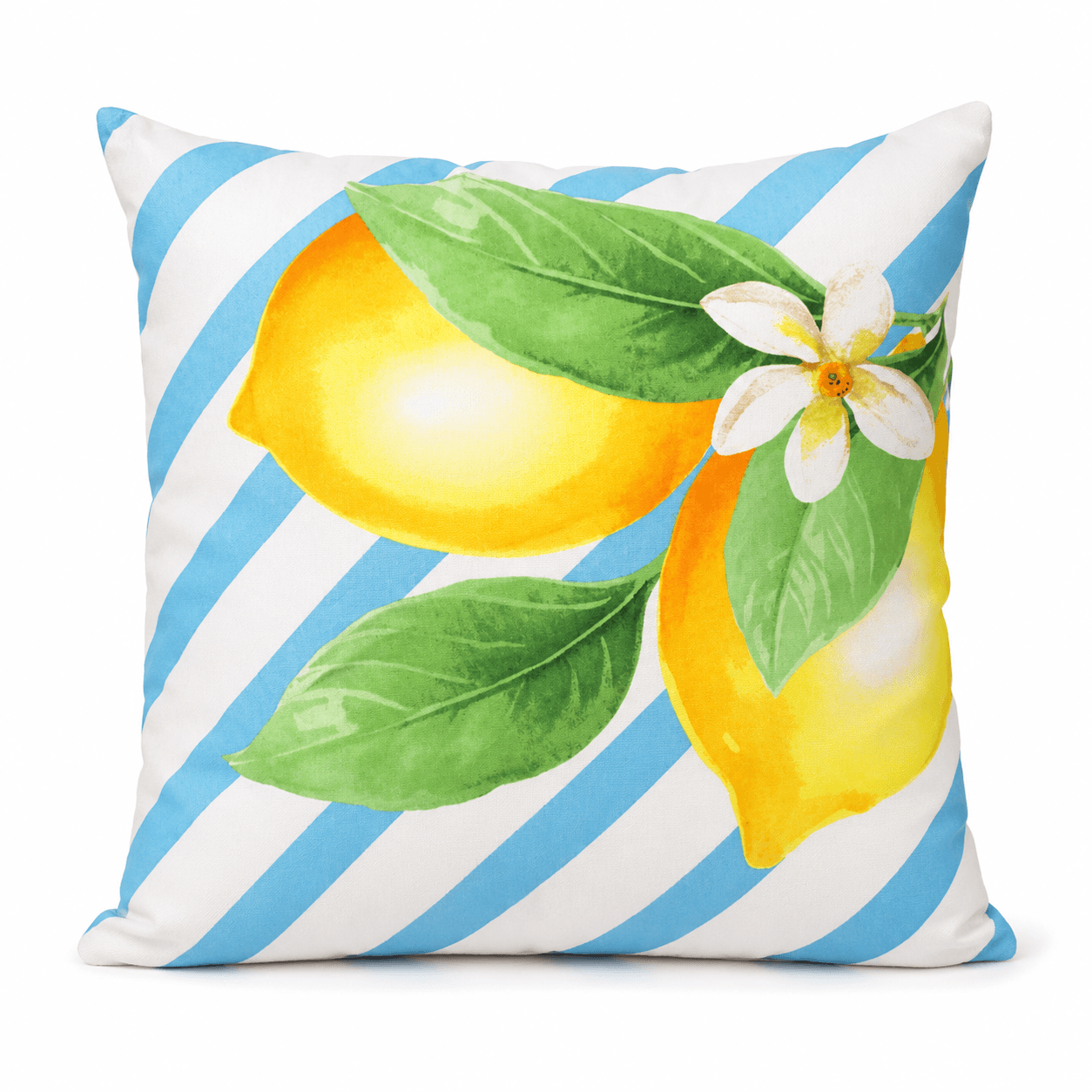 Outdoorkissen Zitronen 45x45 cm – wasserabweisend