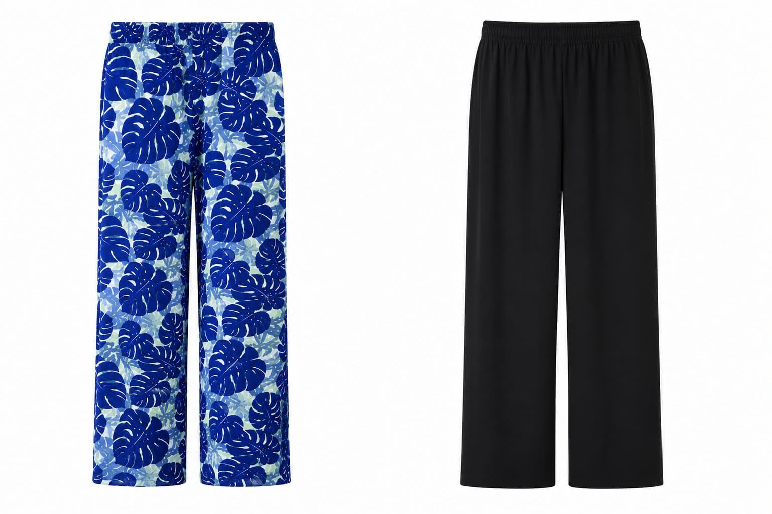 Distra Damen Sommerhose Übergröße 2XL-4XL Viskose Stoffhose lang mit Taschen